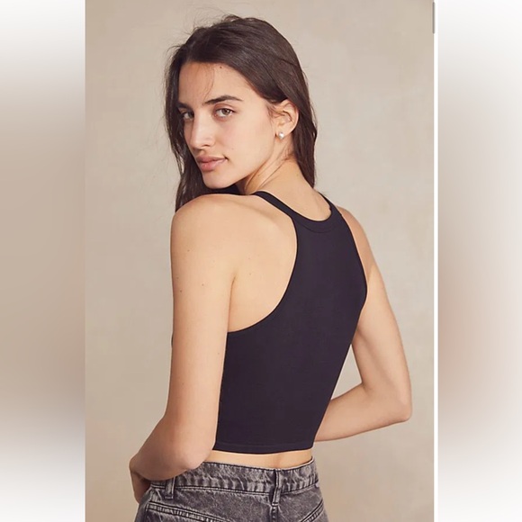 Free People Tops - Free People Bella Tank in Black M/L NWOT